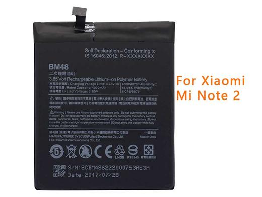 Best quality BM48 4000mAh Built-in Battery For Xiaomi Note2 (only Deliver to some countries)