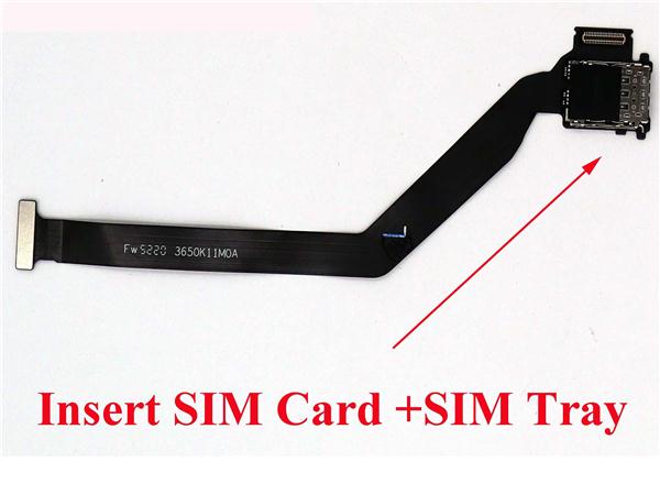 Sim Card Reader holder socket slot connector Flex Cable for POCO F3 &Redmi K40