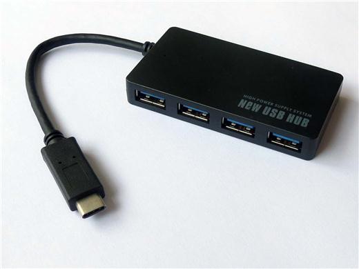 USB 3.1 Type C USB-C Multiple 4 Port Hub Adapter for PC Laptop Tablet Macbook