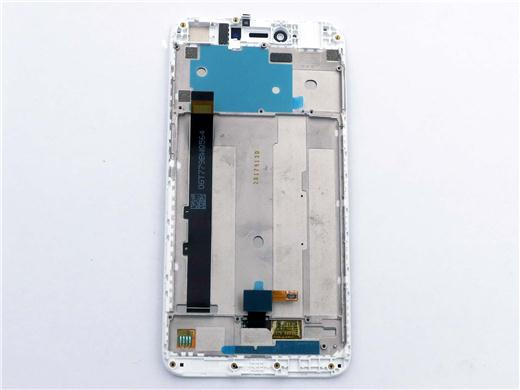 Best quality Complete screen with frame for 16G Redmi note 5A -Black&White_1
