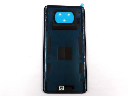Best quality Battery Cover with Adhensive for POCO X3 NFC - Black&Blue_1
