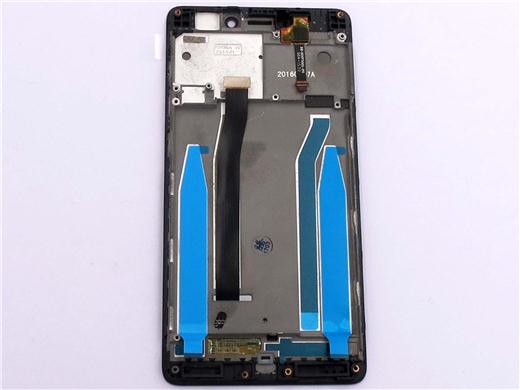 Best quality Complete screen with frame for Redmi 3S–Black&White&Gold_1