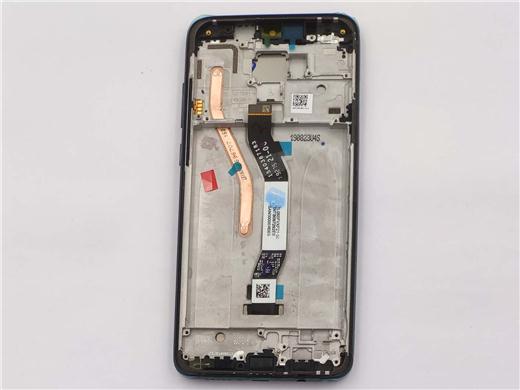 Best quality LCD Touch screen assembly with frame for Redmi note8 pro–Gray&White&Green _1