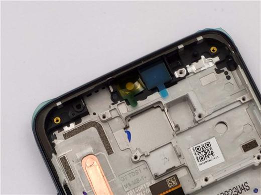 Best quality LCD Touch screen assembly with frame for Redmi note8 pro–Gray&White&Green _2