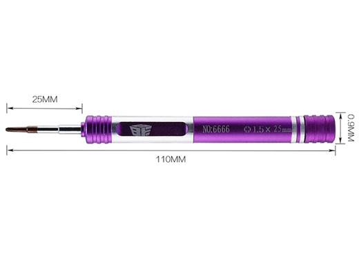 BST-6666 1.5mm precision set head s2 material Phillips screwdriver_2