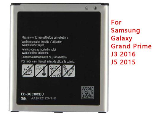 EB-BG530CBU 2600mAh Battery For Samsung Galaxy Grand Prime J3 2016 J5 2015 (only Deliver to some countries)