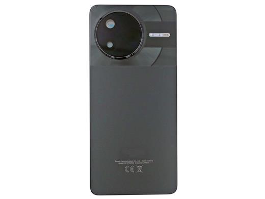 New Glass Back Housing Cover for POCO F7 Pro with Camera Holder—Matte black