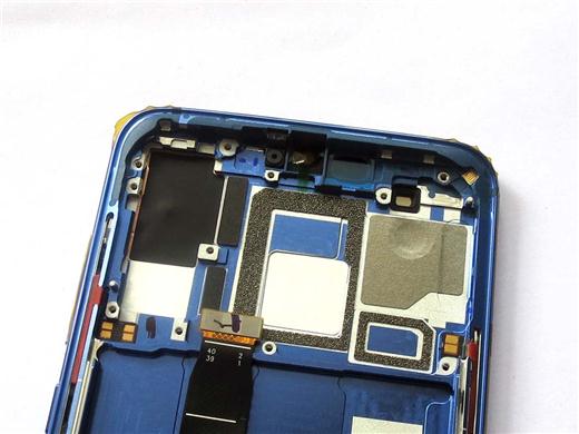 Best quality Complete screen with various colors frame for xiaomi 9-Gray&Purple&Blue_1