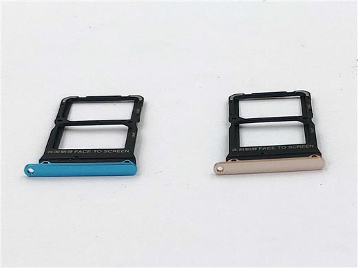 Best quality Dual Sim Card Slot Tray Holder for Xiaomi 10 -blue& gold_2