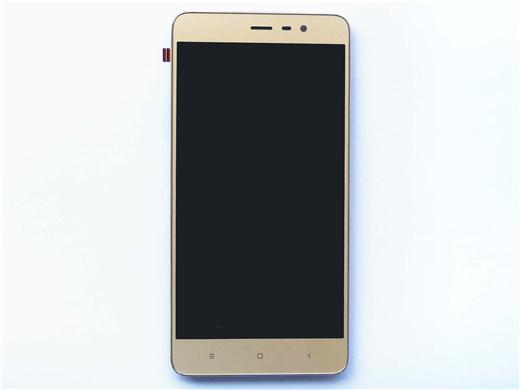  100% Original LCD Touch Screen Assembly with frame for 152mm Redmi note 3 pro SE–Gold 