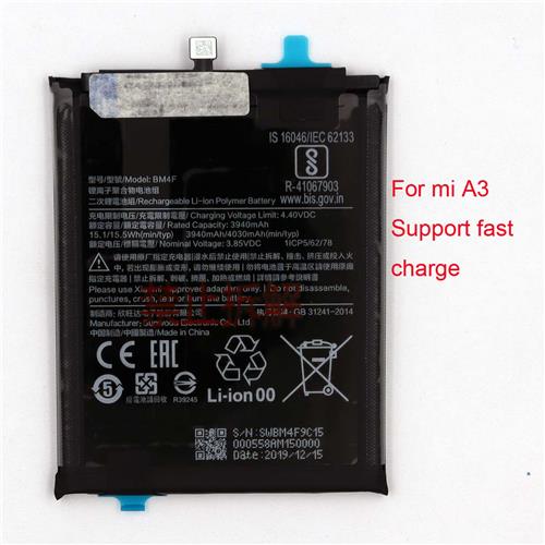 Best quality Built-in Battery BM4F for xiaomi 9 lite (only Deliver to some countries) 