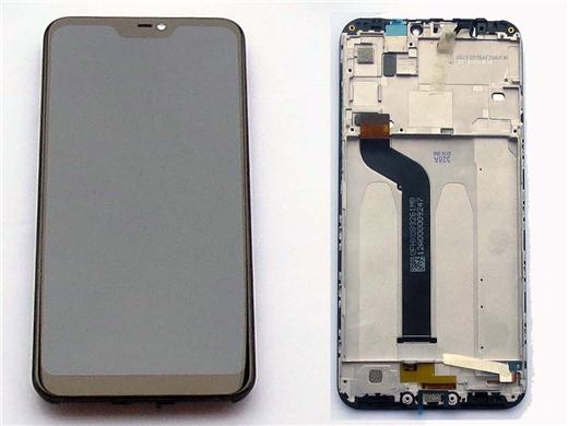 Disassemble LCD Touch screen for Xiaomi A2 lite assembly with frame