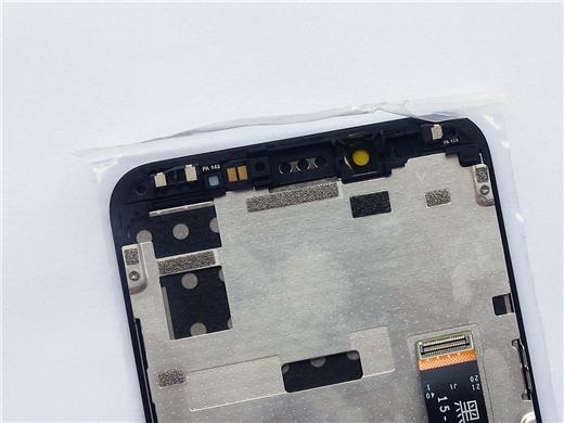 Best quality LCD touch screen with Bezel & metal plate for xiaomi 6X Mi A2-Black&White_2