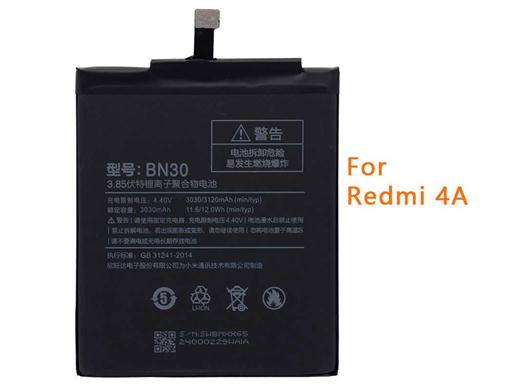 OEM BN30 3030mAh Built-in Battery For Redmi 4A (only Deliver to some countries)