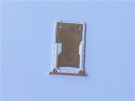 Best quality Dual Sim Card Slot Tray Holder for Xiaomi 4s mi4s- gold_1