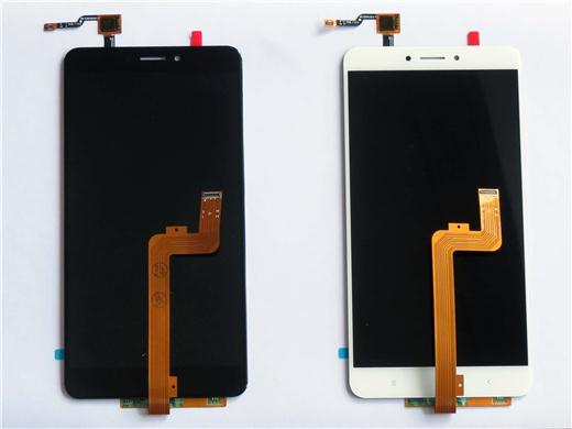 Best quality LCD display Touch Screen Digitizer assembly for xiaomi max 2-White & Black